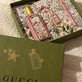 Gift Set Gucci Flora Gorgeous Gardenia Eau de Parfum 3pcs | namperfume